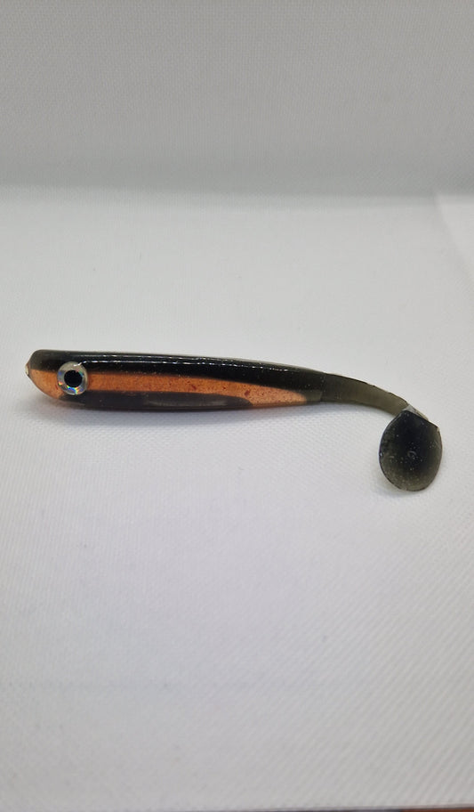 Agori Real Shad 12,5cm Black/Orange UV
